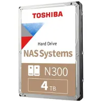 Toshiba N300 NAS - Harde schijf - 4 TB - intern - 3.5" (8.9 cm)