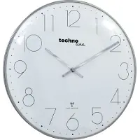 Technoline Wanduhr WT 8240 chrom analog