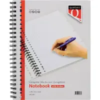Quantore Collegeblok Quantore A4 lijn 23-gaats 4 tabs 100vel 70gr