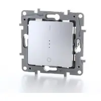 Legrand Controleschakelaar 2-polig Inbouw Niloe Aluminium