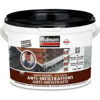 Rubson Anti-infiltratie Siliconen Zwart 5kg