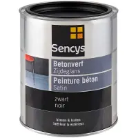 Sencys Betonverf Zijdeglans Zwart 750ml