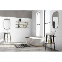 Grossfillex Grosfillex Wandpaneel Gx Wall+ Pvc White Stone 30x60cm