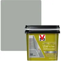 V33 Verf Vloer En Trap Renovation Perfection Titaan Zijdeglans 750ml