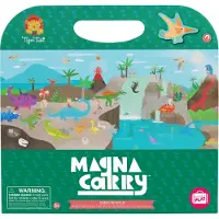 Tiger Tribe magneetboek - Dino World