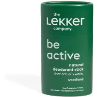 The Lekker Company 2x Deodorant Stick Be Active Woodland 40 Gr