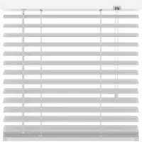 Decosol 957 Jaloezie Horizontaal Deluxe Aluminium Mat Wit 120x180cm