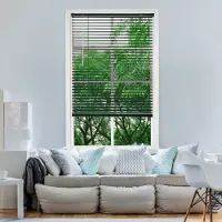 BASELINE Horizontale Jaloezie Pvc Zwart 80x175cm