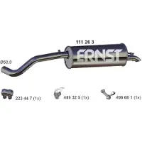 ERNST 111263 Einddemper