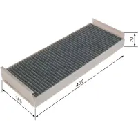 Bosch 1 987 431 458 Interieurfilter