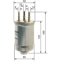 Bosch F 026 402 229 Brandstoffilter