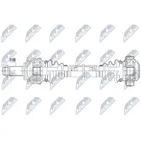 NTY NPW-BM-038 Aandrijfas