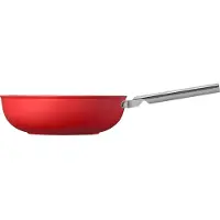 Smeg Wok 30cm Rood
