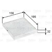 Valeo 715637 Interieurfilter