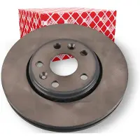 FEBI BILSTEIN Remschijf 176658 voorkant, geventileerd, 1 Stuk