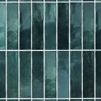 Grossfillex Paneel Grosfillex Element 3d Effet - Vertical - Tiles Lagoon Glans - Pvc - 260x37,5cm