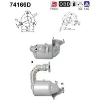 As 74166D Katalysator