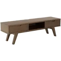 Ebuy24 Bristol TV-meubel 2 lades grijs.