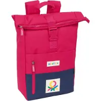 Safta Casual Rugtas Benetton Cherry Kers Marineblauw