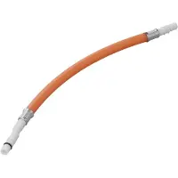 Proplus Flexibele slangaansluiting 25 cm - Rood - Z-Tule