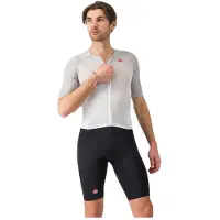 Castelli Free San Remo 3 M/C Trisuit Wit Zwart, Maat XXXL