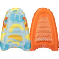 Waimea Bodyboard - Opblaasbaar - Kinderen - Blauw/Oranje - Ca. 70 x 50 cm