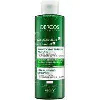 VICHY Dercos Diep Zuiverende Shampoo Anti-Roos 250 ml Shampoo