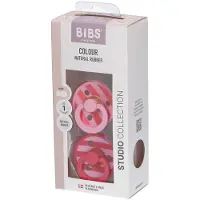 BIBS Studio Colour 2 Pack Block - Baby Pink | +0 maanden 1 St Speen