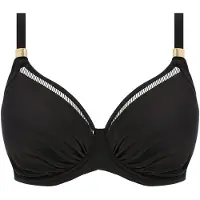 Fantasie East Hampton UW Gathered Full Cup Dames Bikinitopje - Zwart