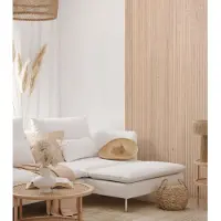 Maestro Latt Lattenwand - Pepper Oak + White - 277x30cm - 2 Stuks