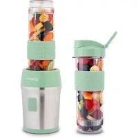Koenig Mini blender - H.- SMOO18 - 300 W - 570 mL - Pastel green - 2 bottles included - BPA free