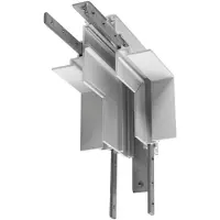 SLV Onderdeel | L-verbinder mechanisch | 48V TRACK | voor inbouwrail diep | stereo | wit