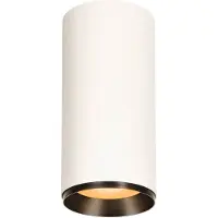 SLV Opbouwspot Numinos XL Dali cilinder wit/zwart 2700K - 36gr