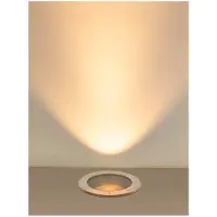 SLV LED Grondspot Ø270mm | 27W 3000K 2790lm 830 DALI Dimbaar IP65 | DASAR