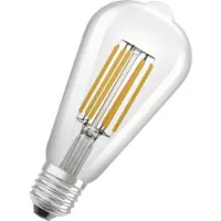 Osram LED lamp E27 | Edison ST64 | Ultra Efficient | Filament | 3000K | 3.8W (60W)
