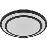 Ledvance LED Wandleuchte Deckenlampe Orbis Berlin Schwarz Ø49cm 36W 4700lm warmweiß 3000K