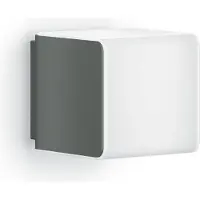 Steinel L 830 C LED buiten wandlamp, antraciet 830, dimbaar, alu / grijs / zink, Kunststof, Modern, slimme wandlamp buiten