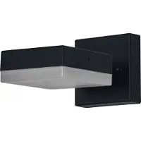 Ledvance Wandlamp buiten Endura Classic Spot Square, dimbaar, zwart, Aluminium, Modern, Wandlamp buiten