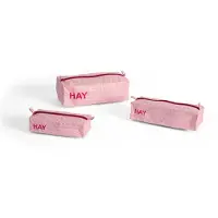 HAY - Candy Mono Toilettas Box - Set van 3 (Lichtroze)