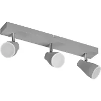 Ledvance LED Armatuur GU10 | LED SPOT PEAR GREY 3 x 4.3W 2700K GU10