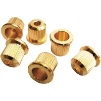 Göldo snarencontrastekkern, goud, 8mm, Set voor Tele en Non-Trem Strat - Gitaaronderdeel