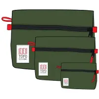 Topo Designs - Accessory Bag Bundle - Rugzakaccessoires Micro/Small/Medium, olijfgroen