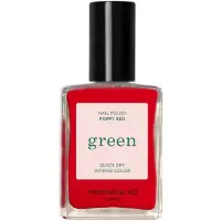 Manucurist Paris Green Nail Polish Poppy Red