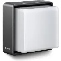 Steinel Wandlamp buiten met bewegingssensor L 845 SC, dimbaar, zwart, Aluminium, Modern