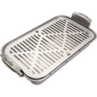 Char-Broil GRILL+ Topper, Grillplaat, Roestvrij staal, Roestvrij staal, GRILL+ Braadpan, , 420 mm