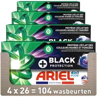 Ariel 4x 4in1 Wasmiddel Pods Revitablack 26 Stuks