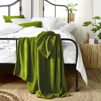 De Witte Lietaer Plaid Snuggly Cactus-150 x 200 cm