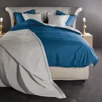 De Witte Lietaer Dekbedovertrek Bumblebee Dove Katoen-240 x 200 / 220 cm | Lits-Jumeaux