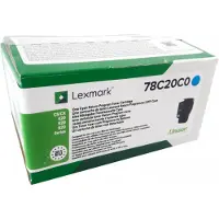 Lexmark Toner 782C (78C20C0) Cyaan