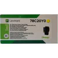 Lexmark Toner 782Y (78C20Y0) Geel